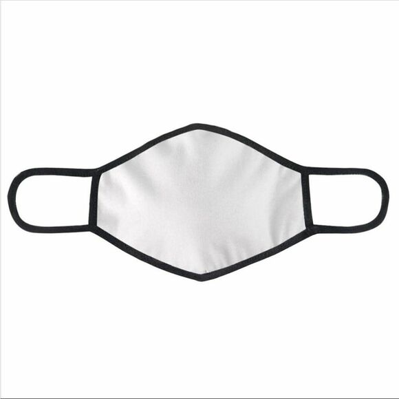 SALE Navy Blue Designer Face mask - Picture 5 of 5